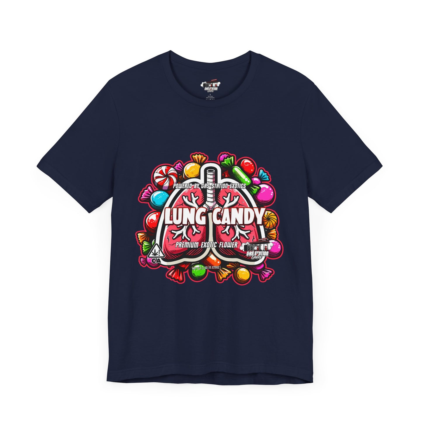 Lung Candy Fun Unisex Tee - Sweet Treat Vibes for Candy Lovers