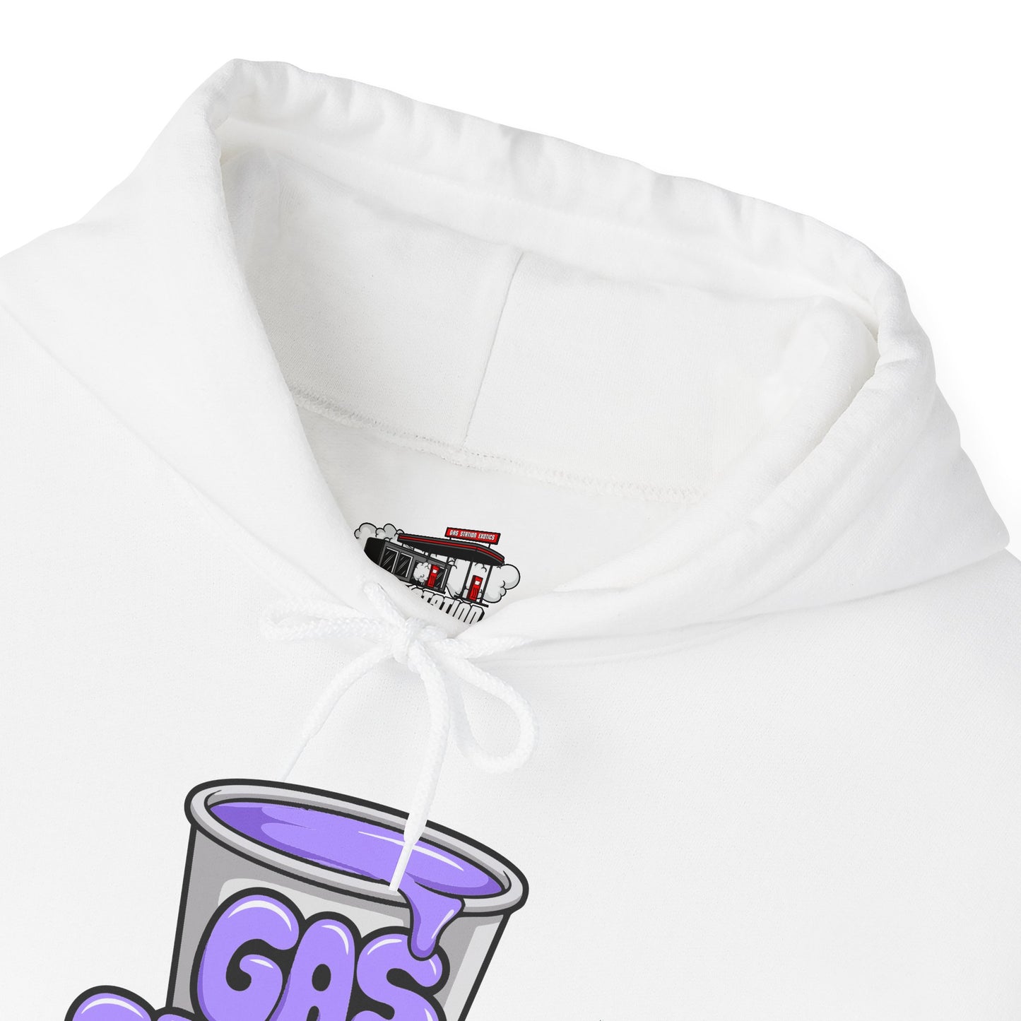 "Purple Cup" Gas Station Hooded Sweatshirt