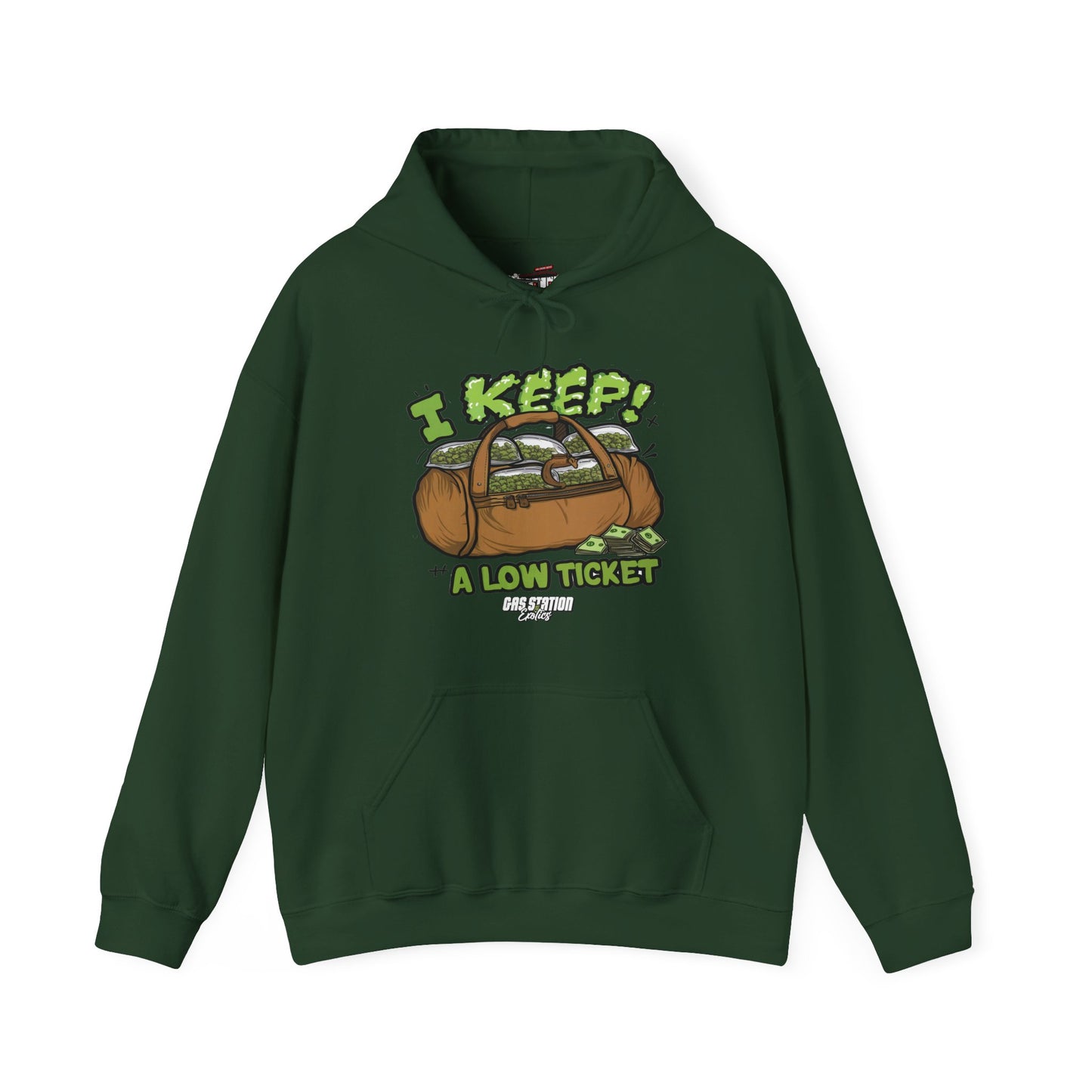 "Low Ticket" Gas Station Hooded Sweatshirt
