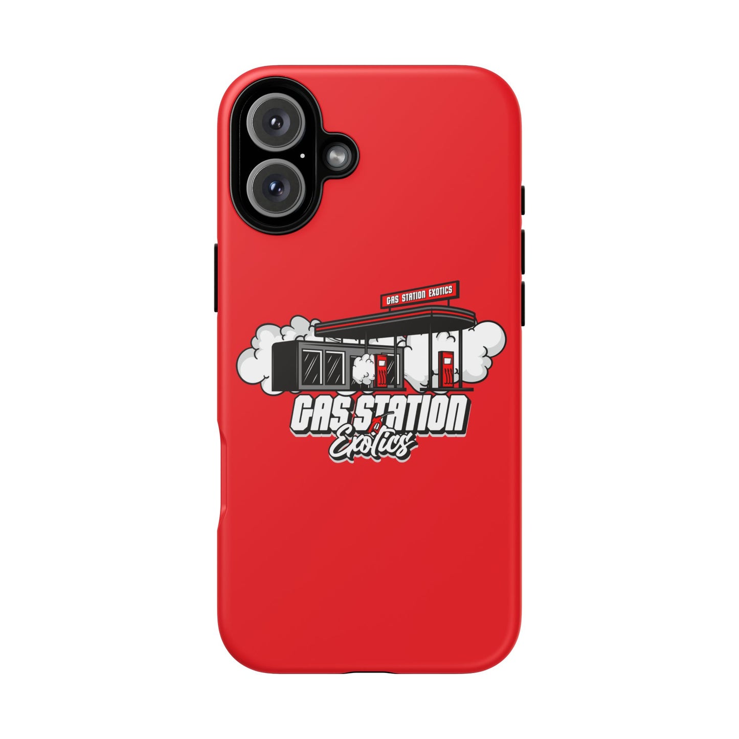 Tough Cases - Gas Station Classics Phone Case | Durable & Stylish Red Phone Cover