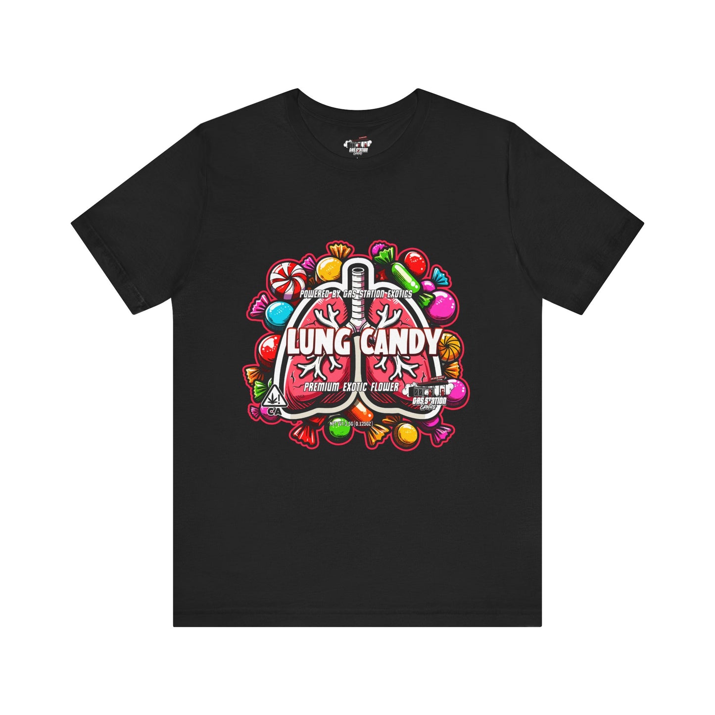 Lung Candy Fun Unisex Tee - Sweet Treat Vibes for Candy Lovers