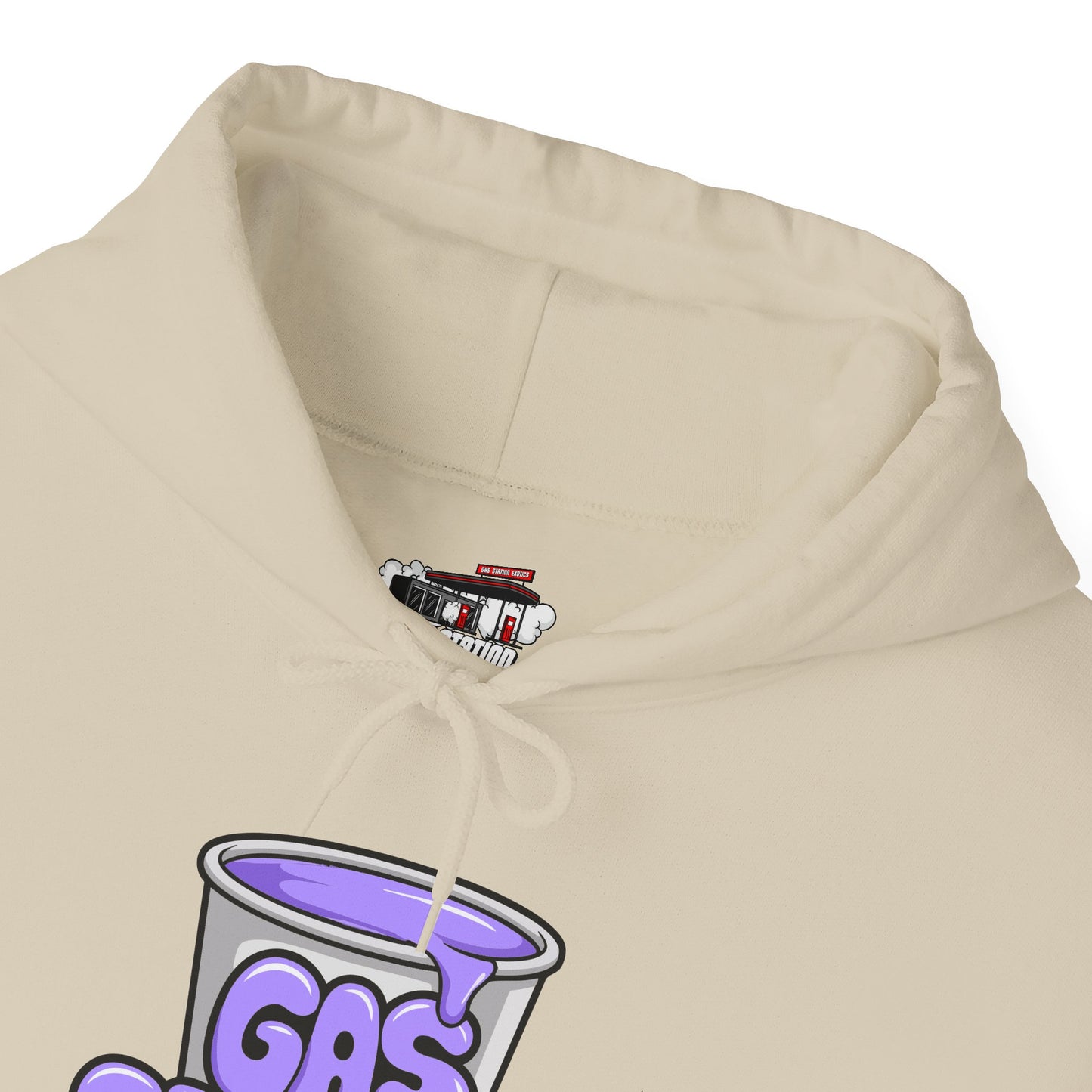 "Purple Cup" Gas Station Hooded Sweatshirt