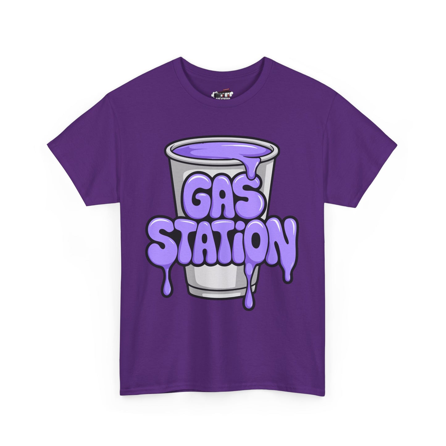 "Purple Cup" Gas Station Brand Tee