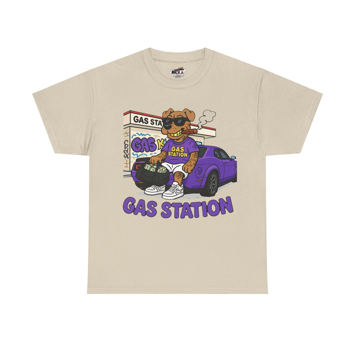 "Hemi Dog" Purp Gas Station T-shirt