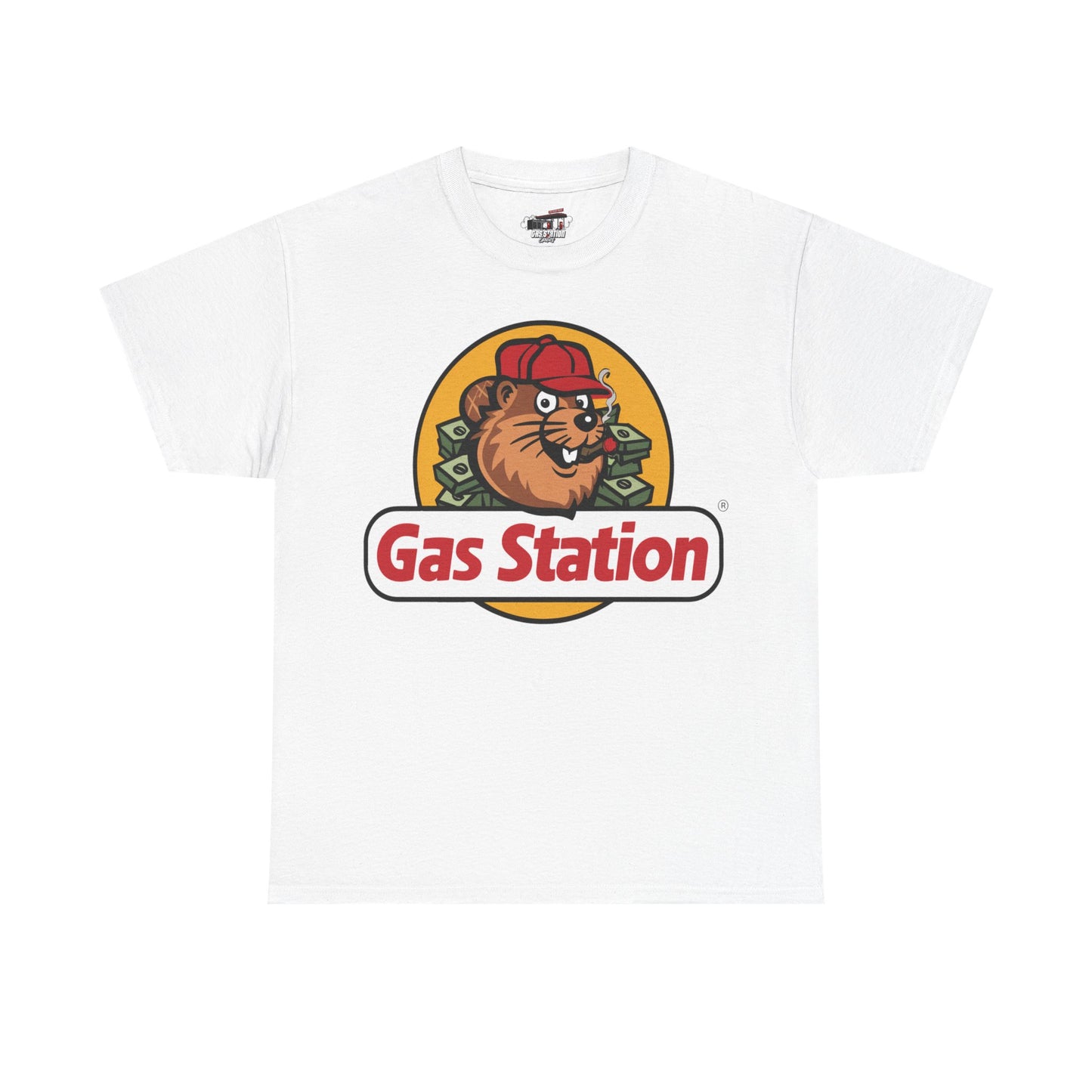 Buc Gas Station Brand Tee