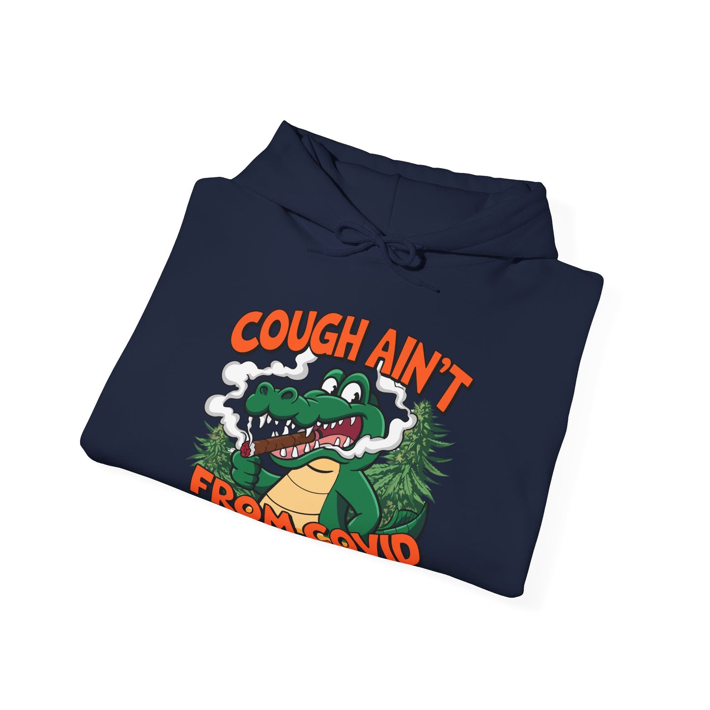 "Covid Cough" Gas Station Hooded Sweatshirt
