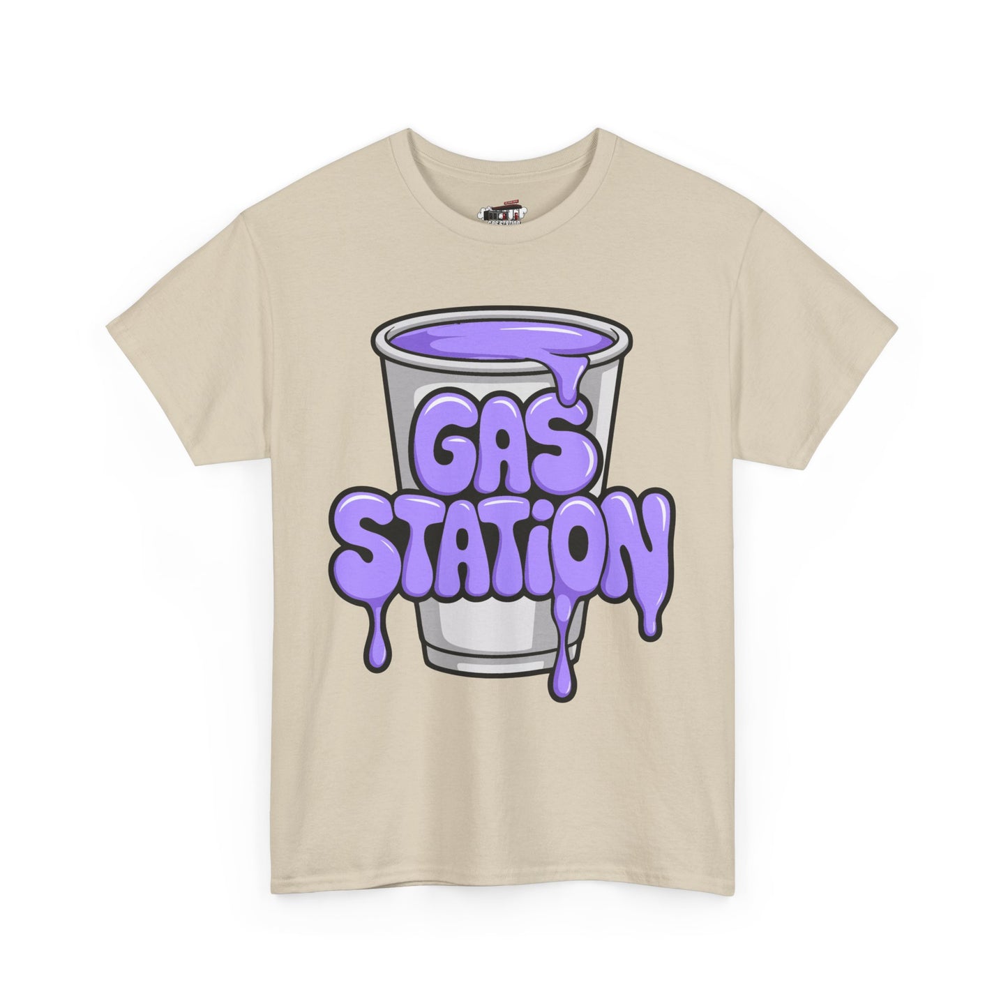 "Purple Cup" Gas Station Brand Tee