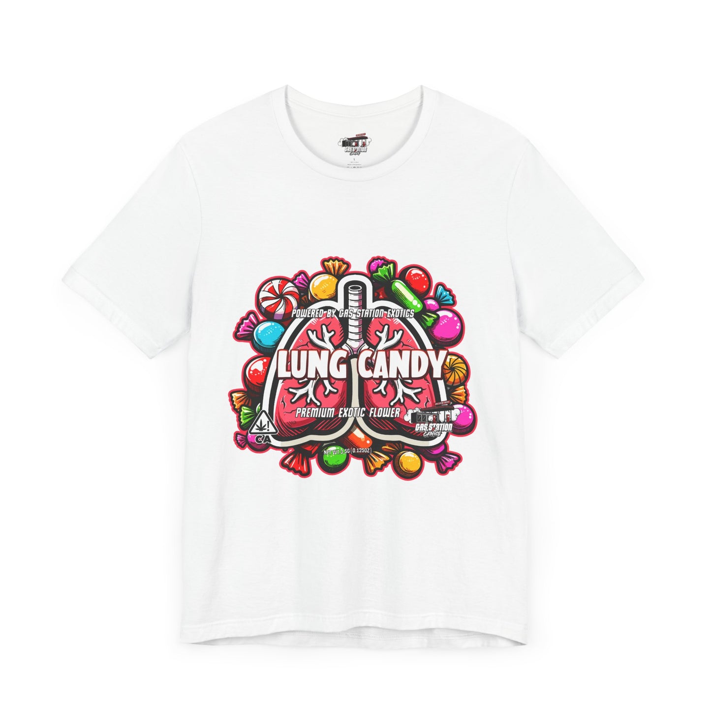 Lung Candy Fun Unisex Tee - Sweet Treat Vibes for Candy Lovers