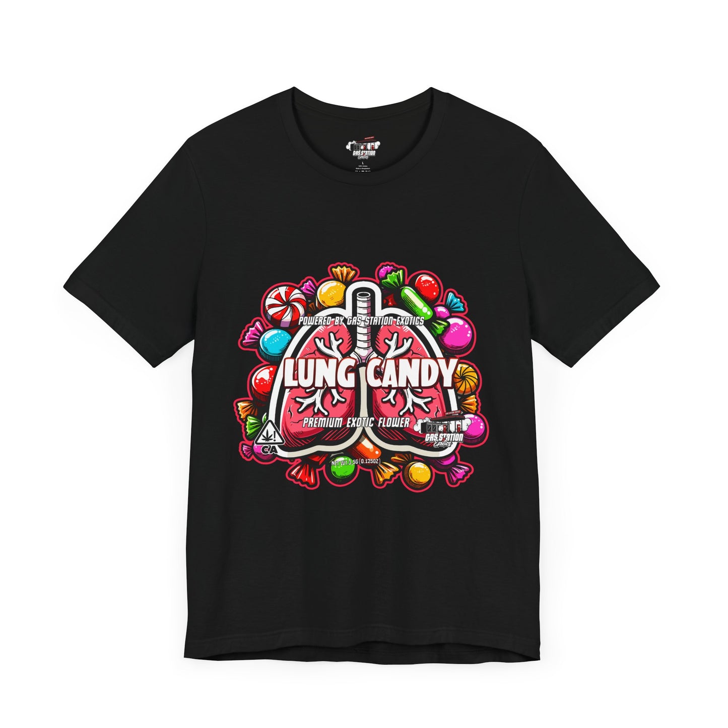 Lung Candy Fun Unisex Tee - Sweet Treat Vibes for Candy Lovers
