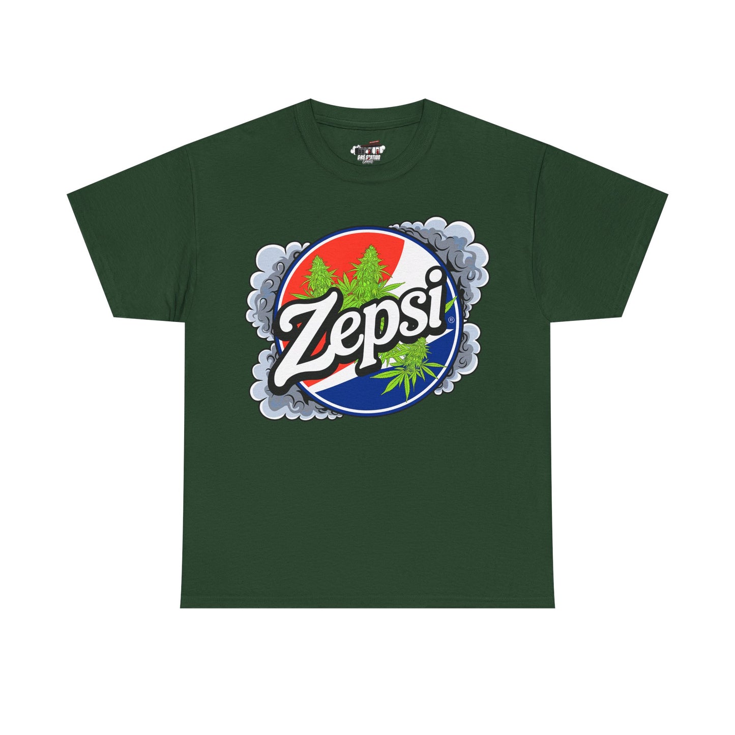 Retro Zepsi Gas Station Brand Tee