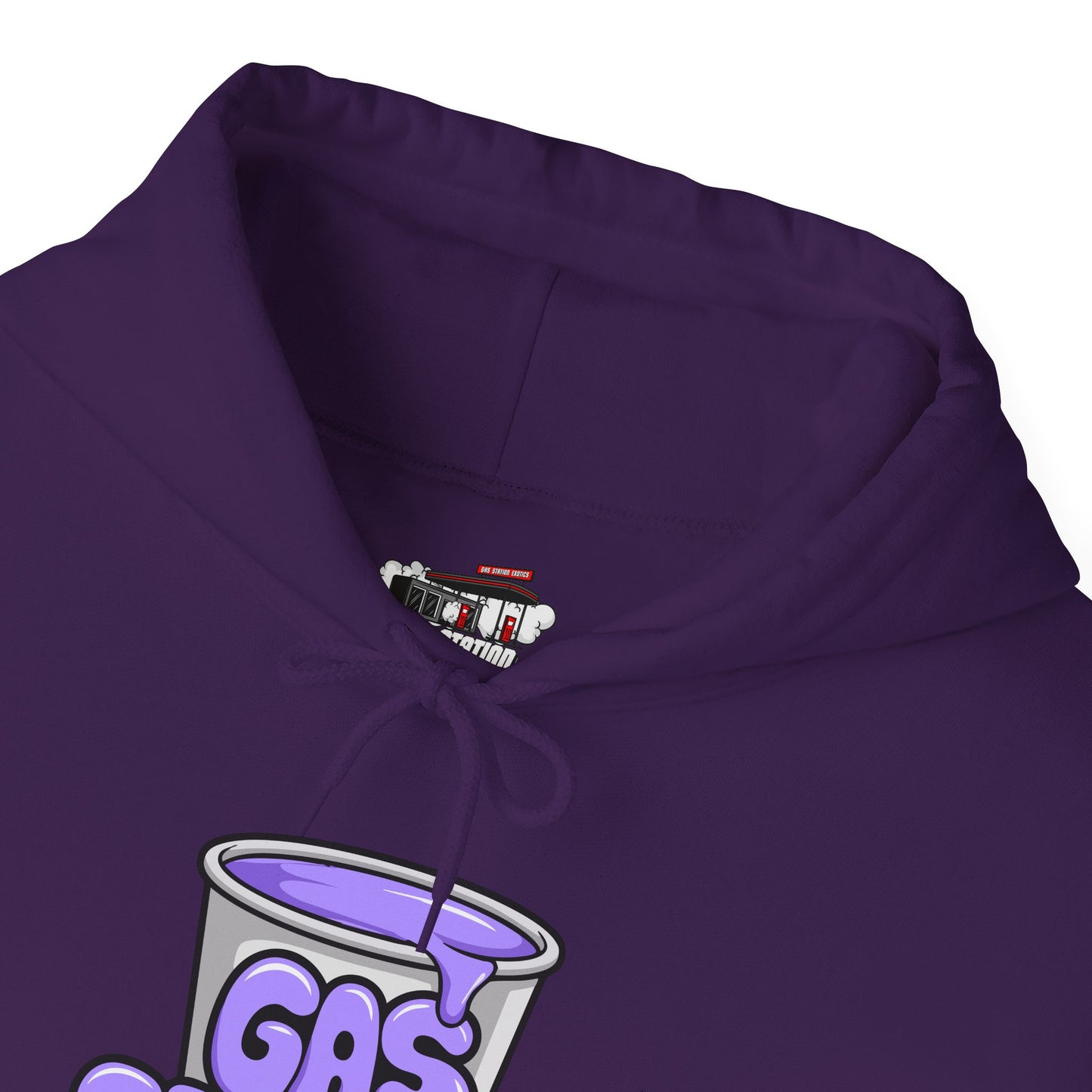 "Purple Cup" Gas Station Hooded Sweatshirt