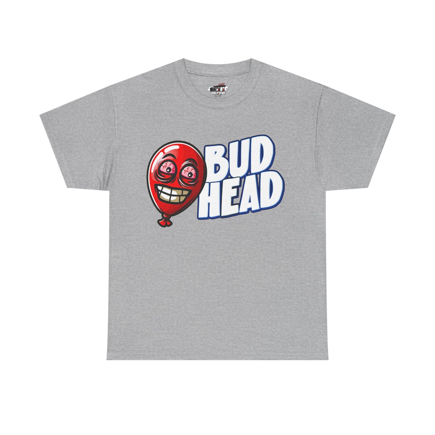 Bud Head Gas Station Brand Tee