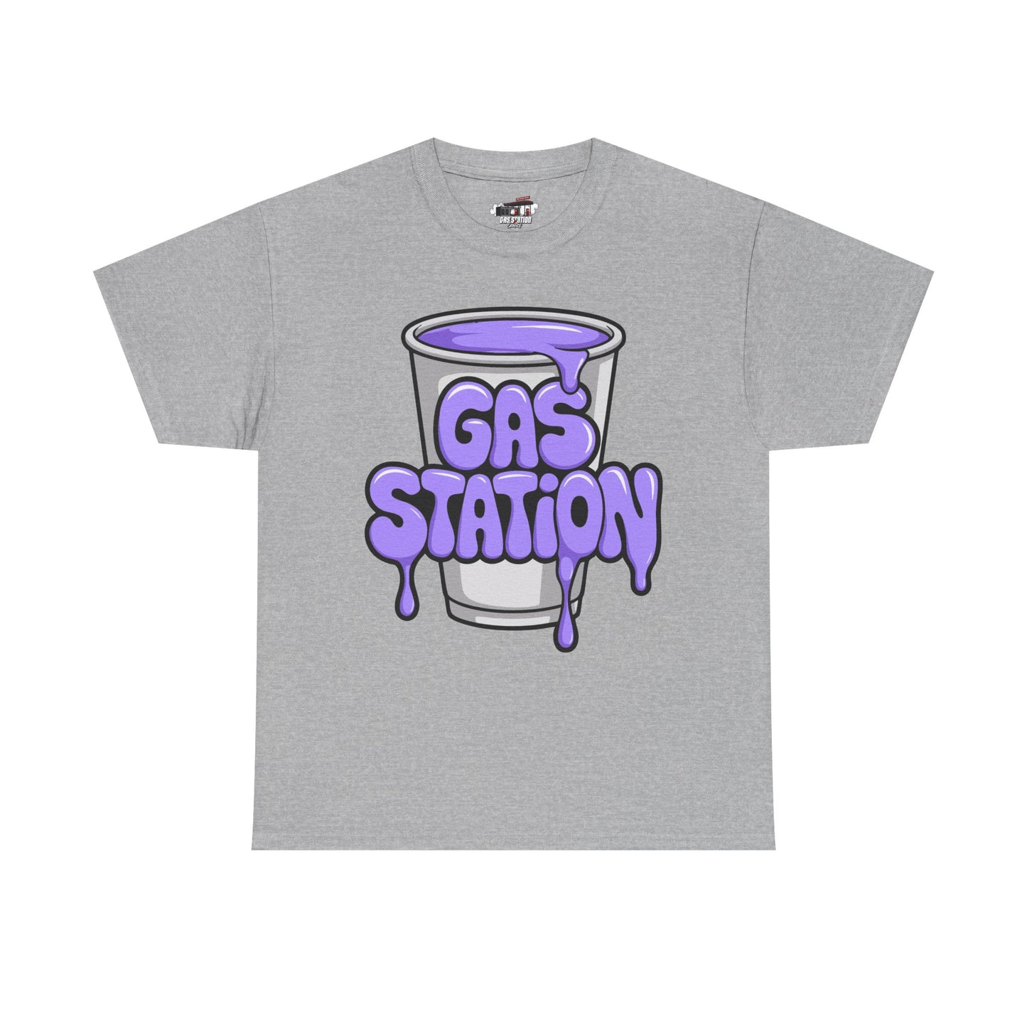 "Purple Cup" Gas Station Brand Tee