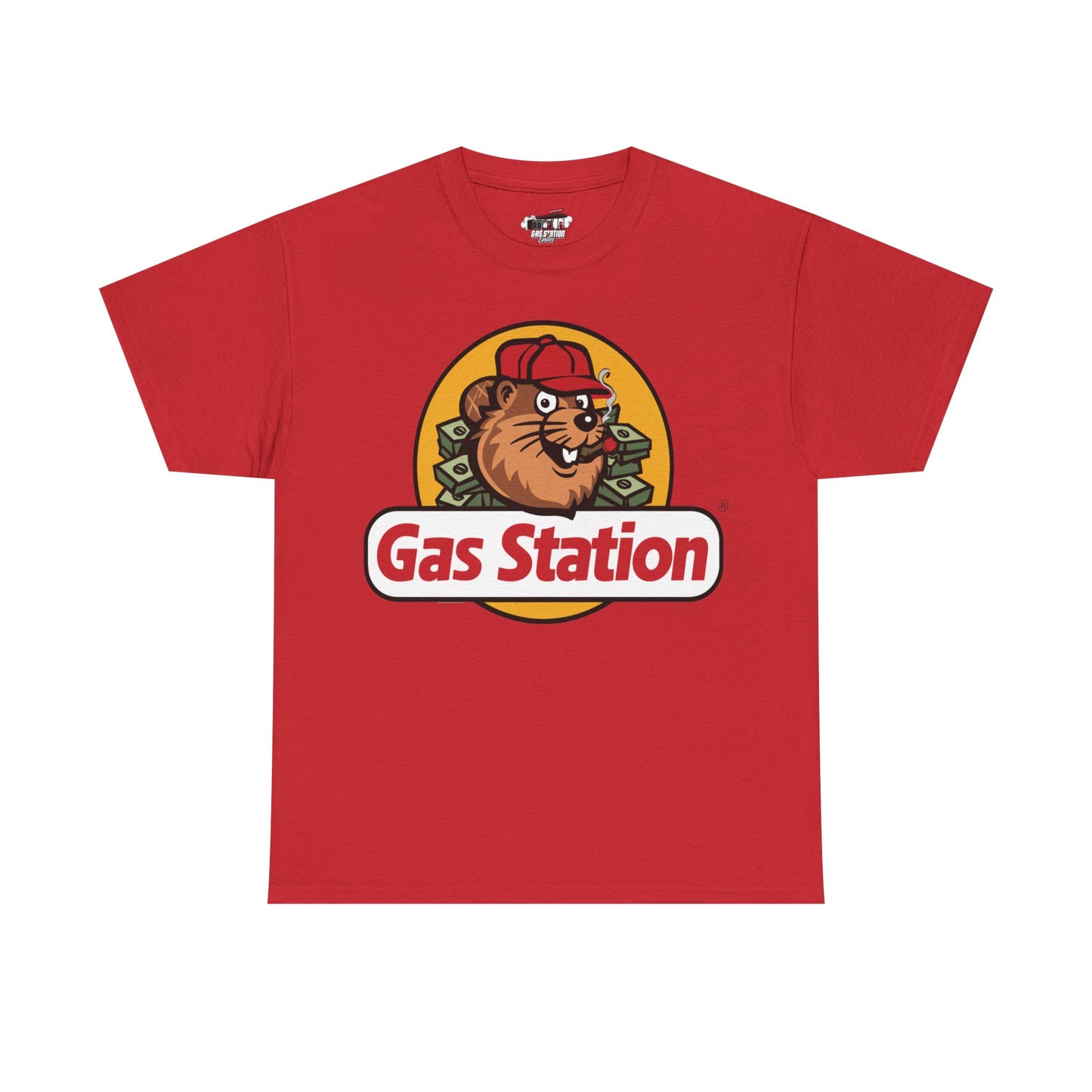 Buc Gas Station Brand Tee