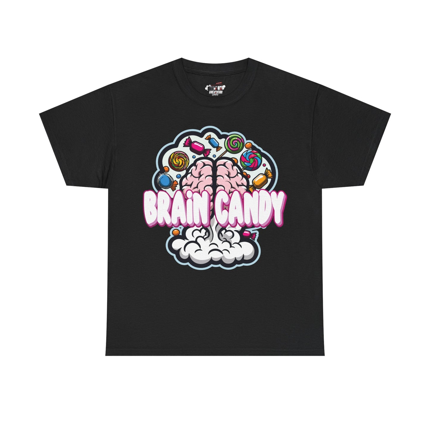 Brain Candy Gas Station Brand Tee