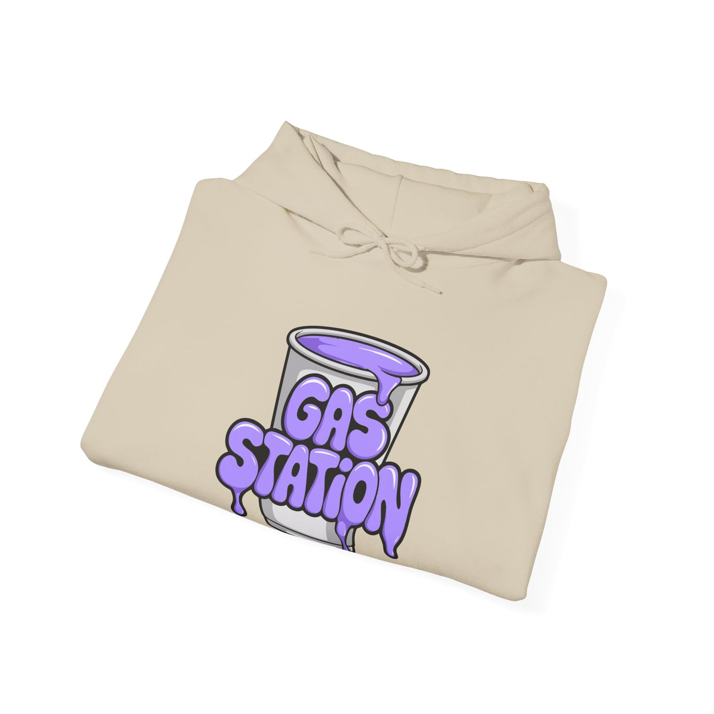 "Purple Cup" Gas Station Hooded Sweatshirt