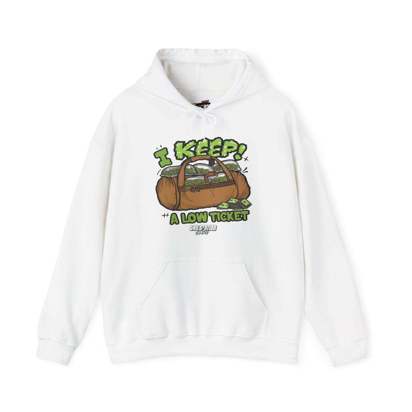 "Low Ticket" Gas Station Hooded Sweatshirt