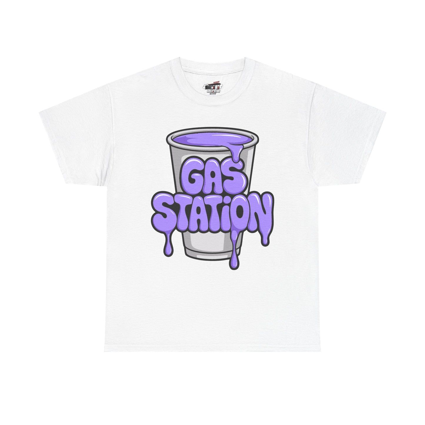 "Purple Cup" Gas Station Brand Tee