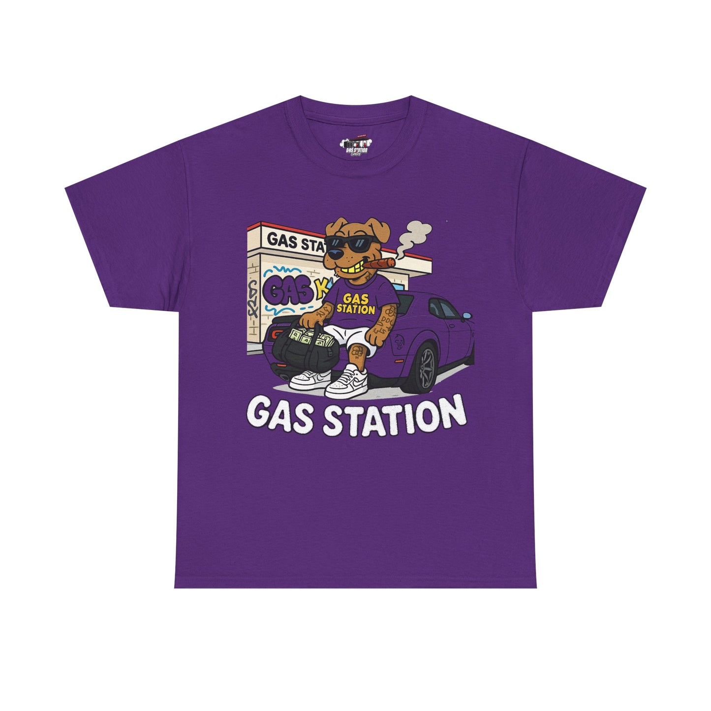 "Hemi Dog" Purp Gas Station T-shirt