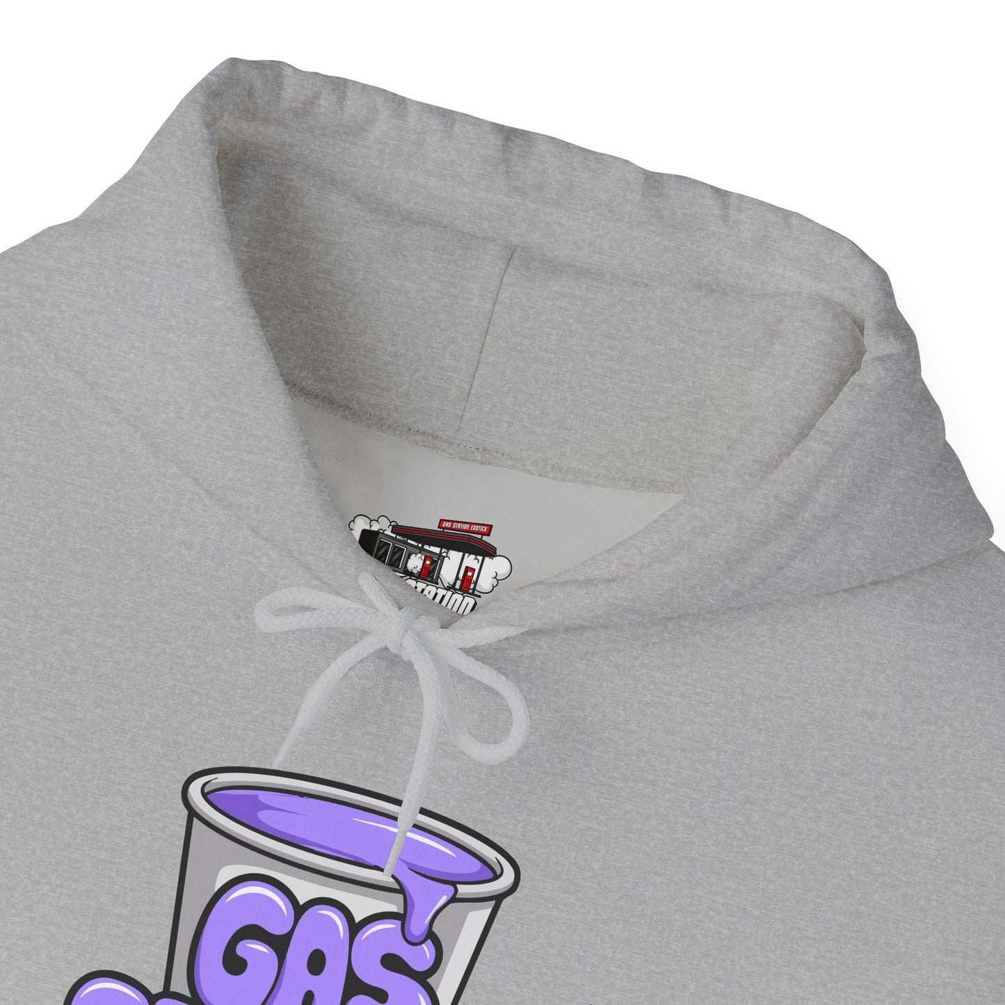 "Purple Cup" Gas Station Hooded Sweatshirt