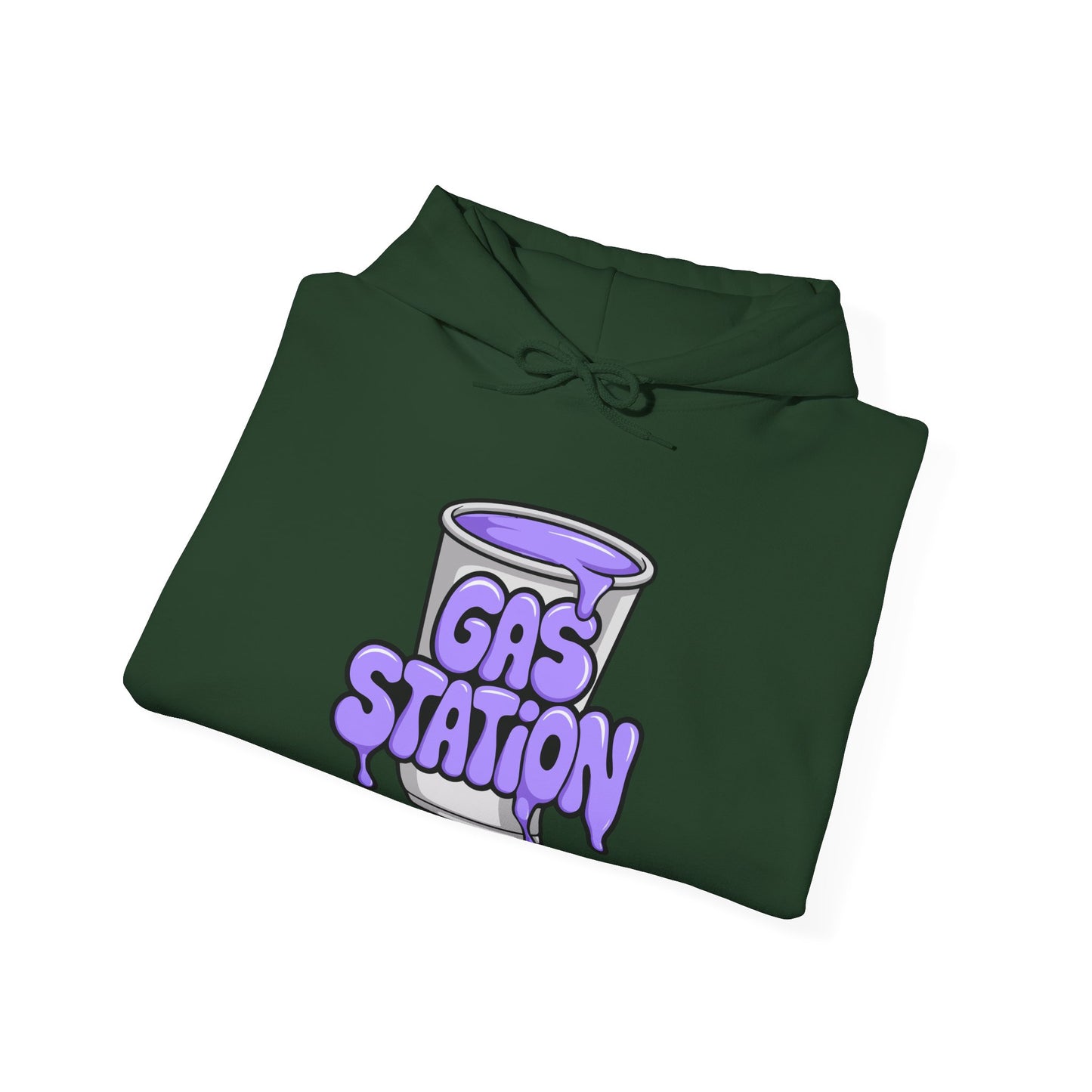 "Purple Cup" Gas Station Hooded Sweatshirt