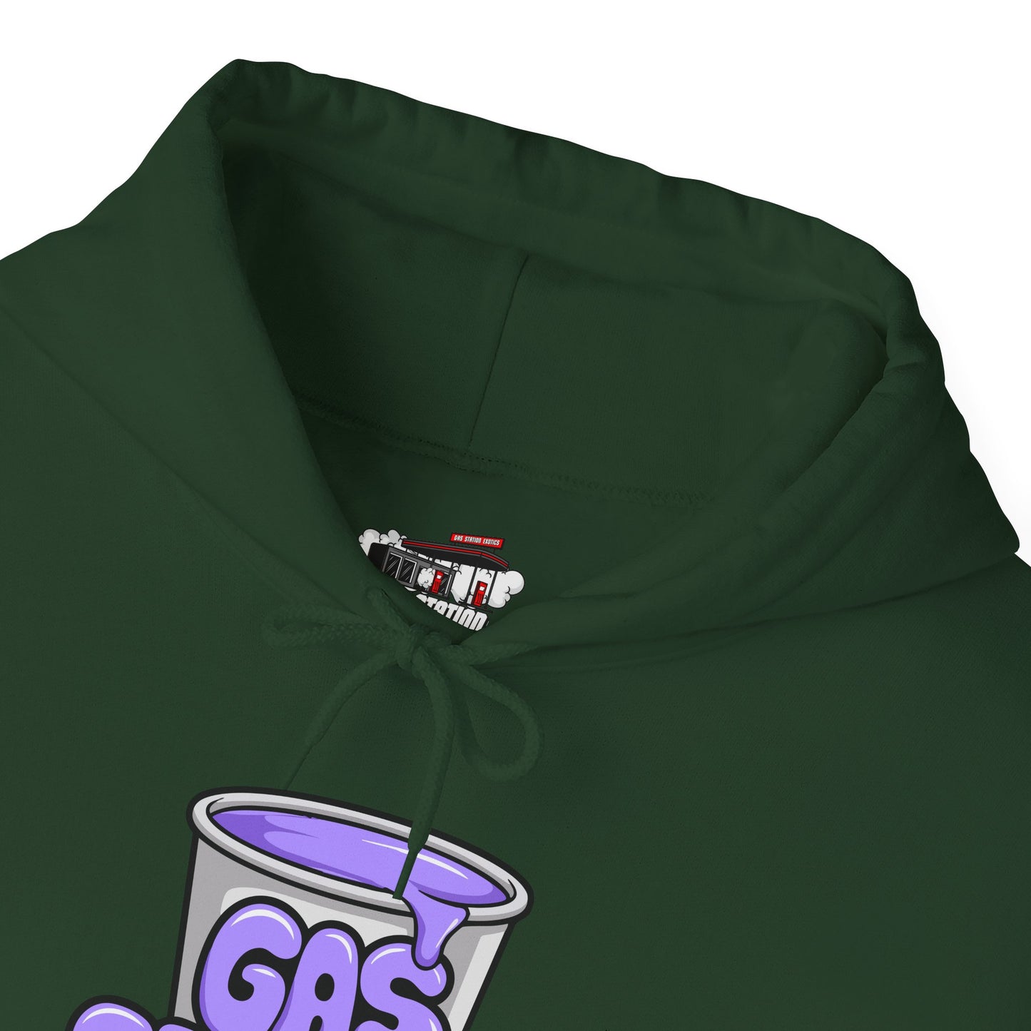 "Purple Cup" Gas Station Hooded Sweatshirt