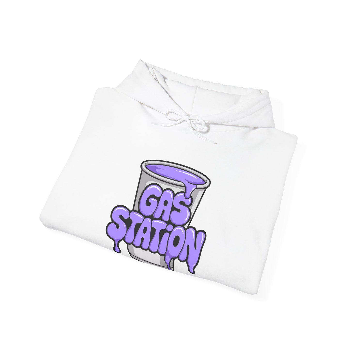 "Purple Cup" Gas Station Hooded Sweatshirt