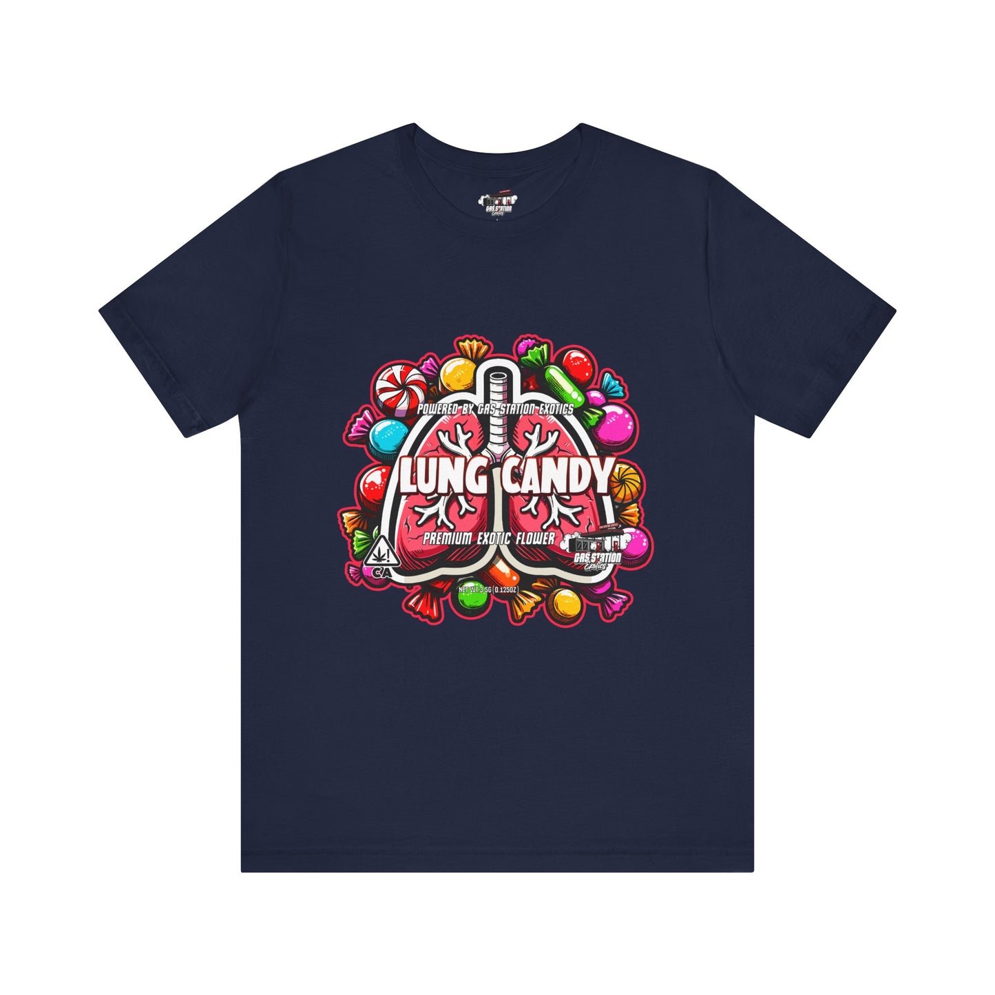 Lung Candy Fun Unisex Tee - Sweet Treat Vibes for Candy Lovers