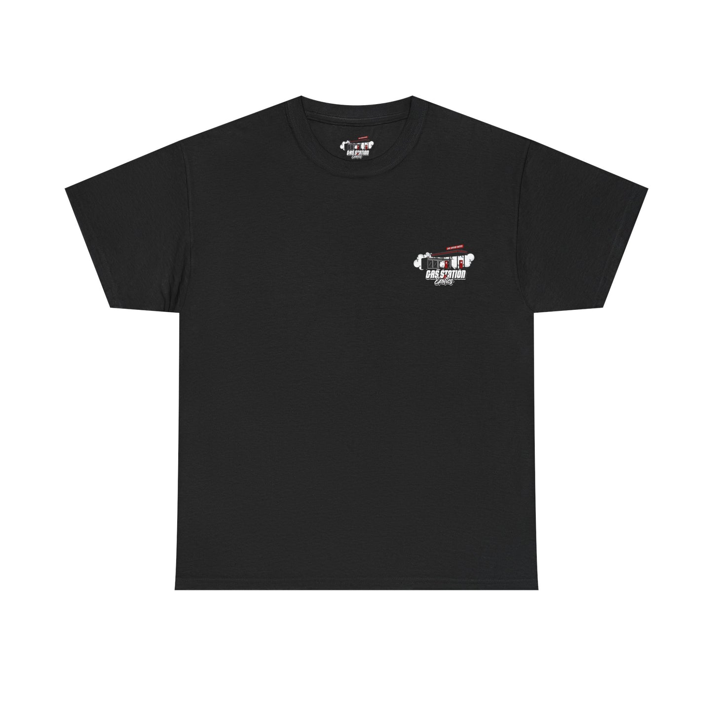 Never Running On Empty Gas Station Brand Tee