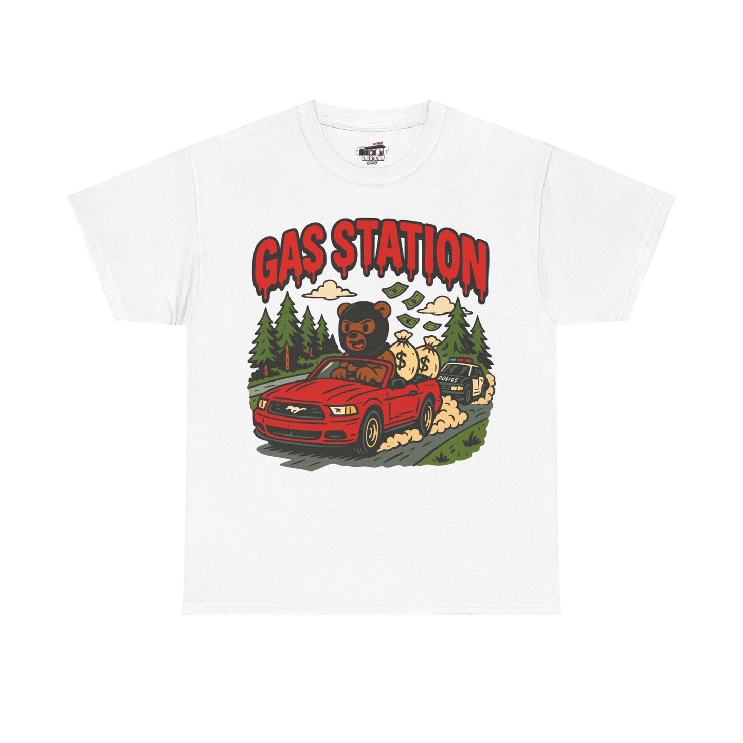 "Paper Chase" Gas Station T-shirt