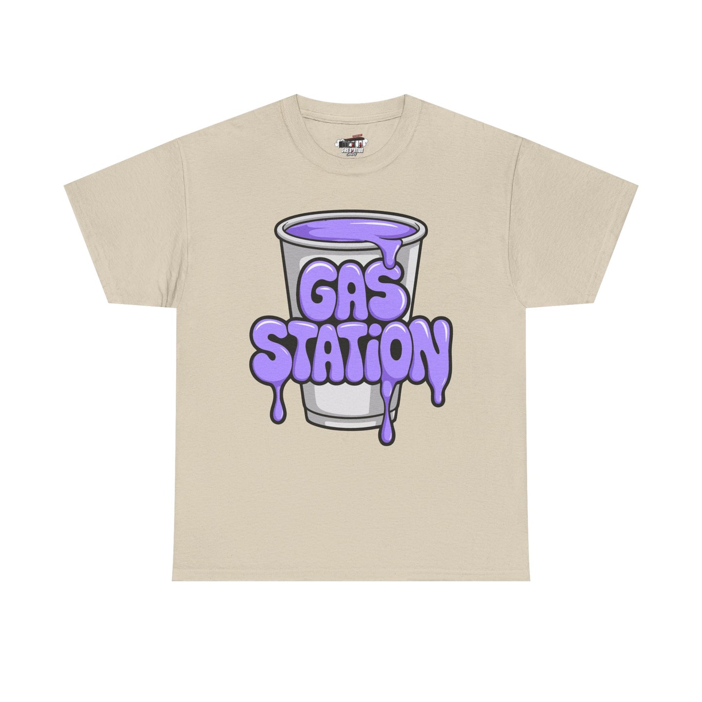 "Purple Cup" Gas Station Brand Tee