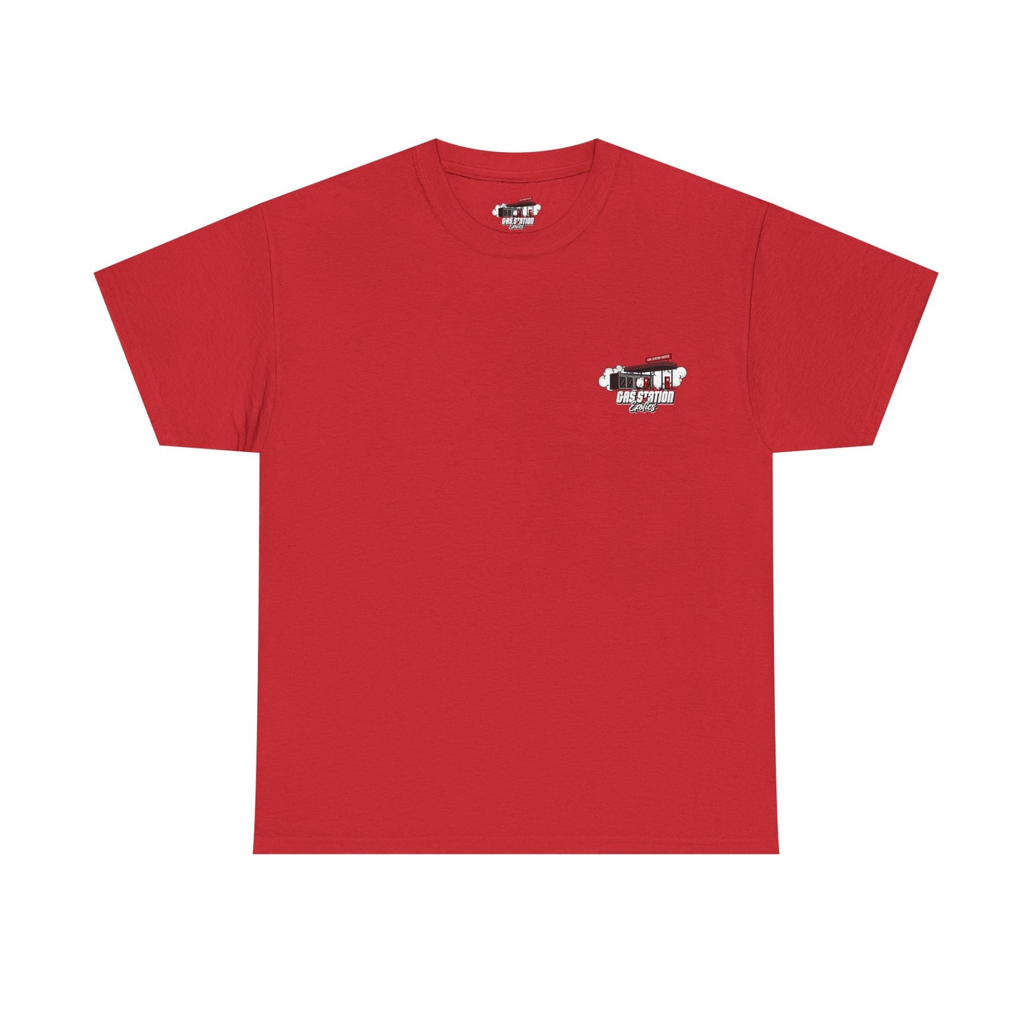 Never Running On Empty Gas Station Brand Tee