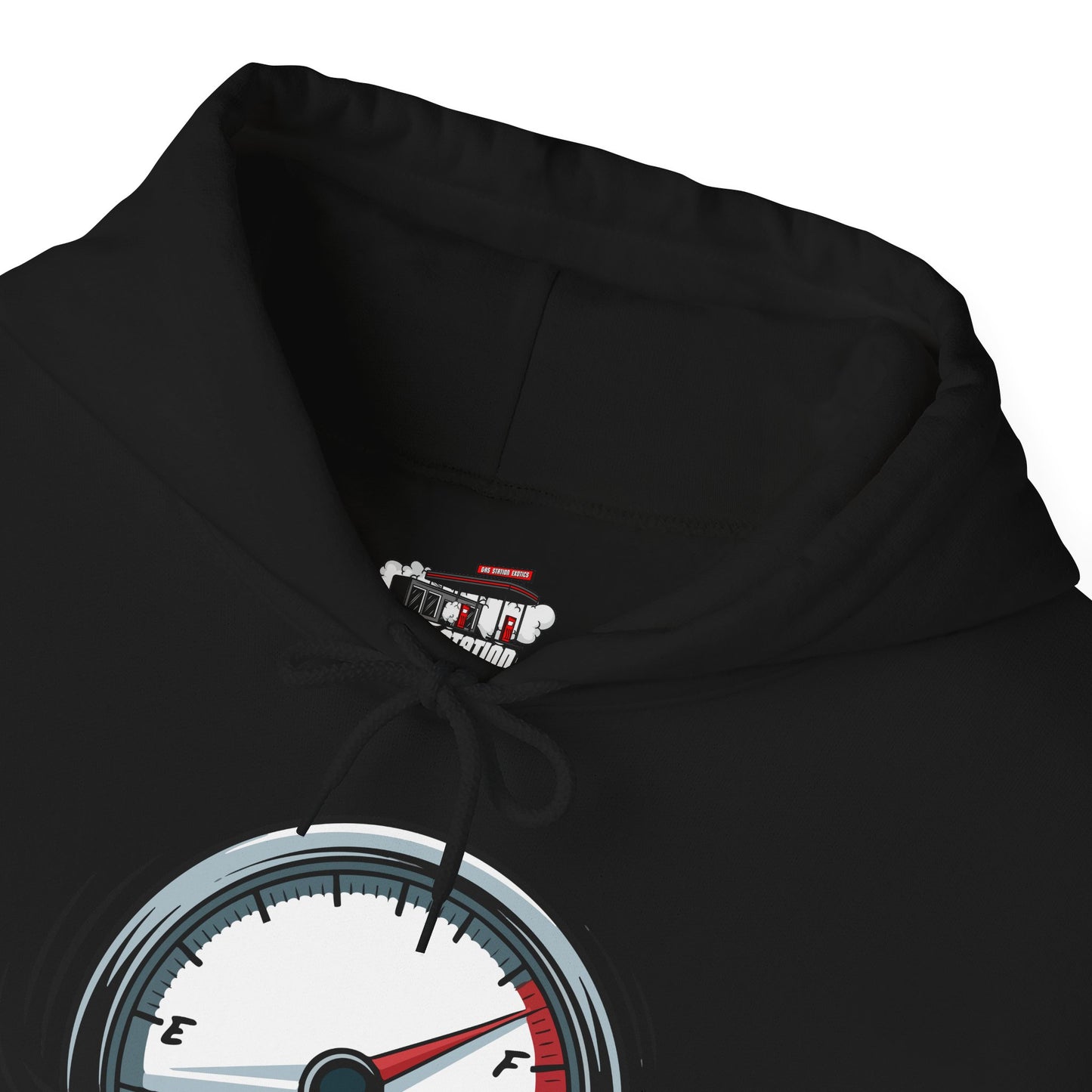 "No Gas No Motion" Gas Station Hooded Sweatshirt