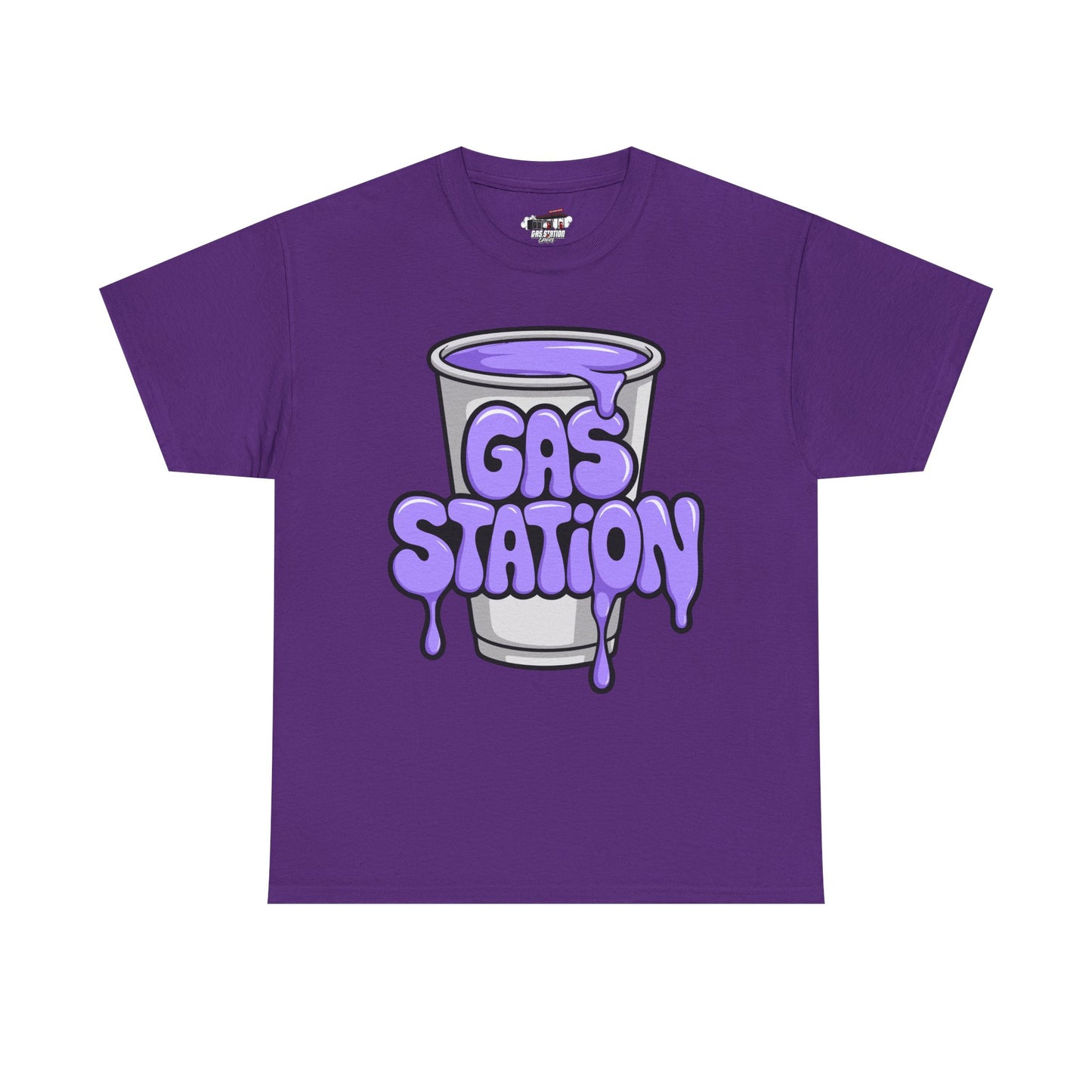 "Purple Cup" Gas Station Brand Tee