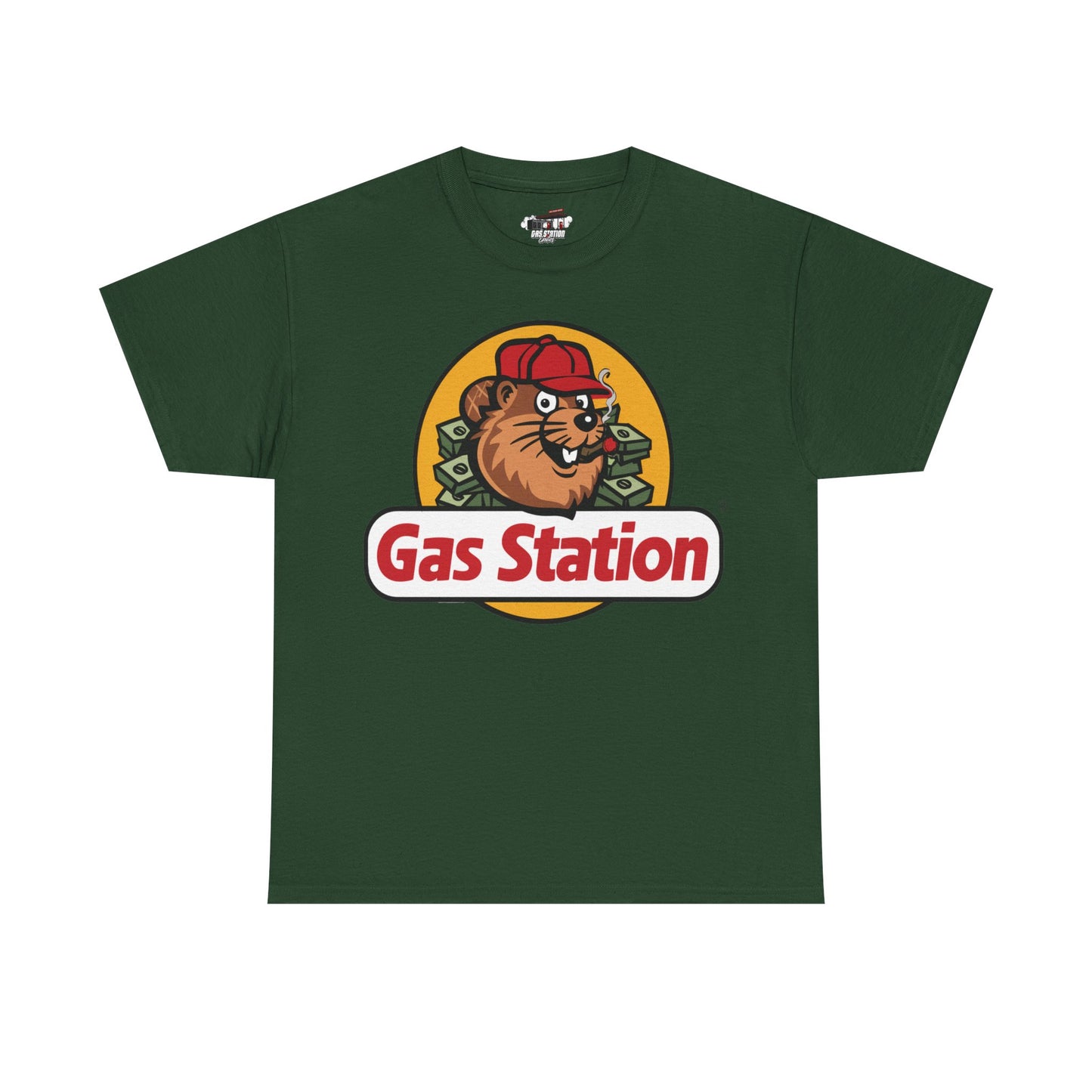 Buc Gas Station Brand Tee