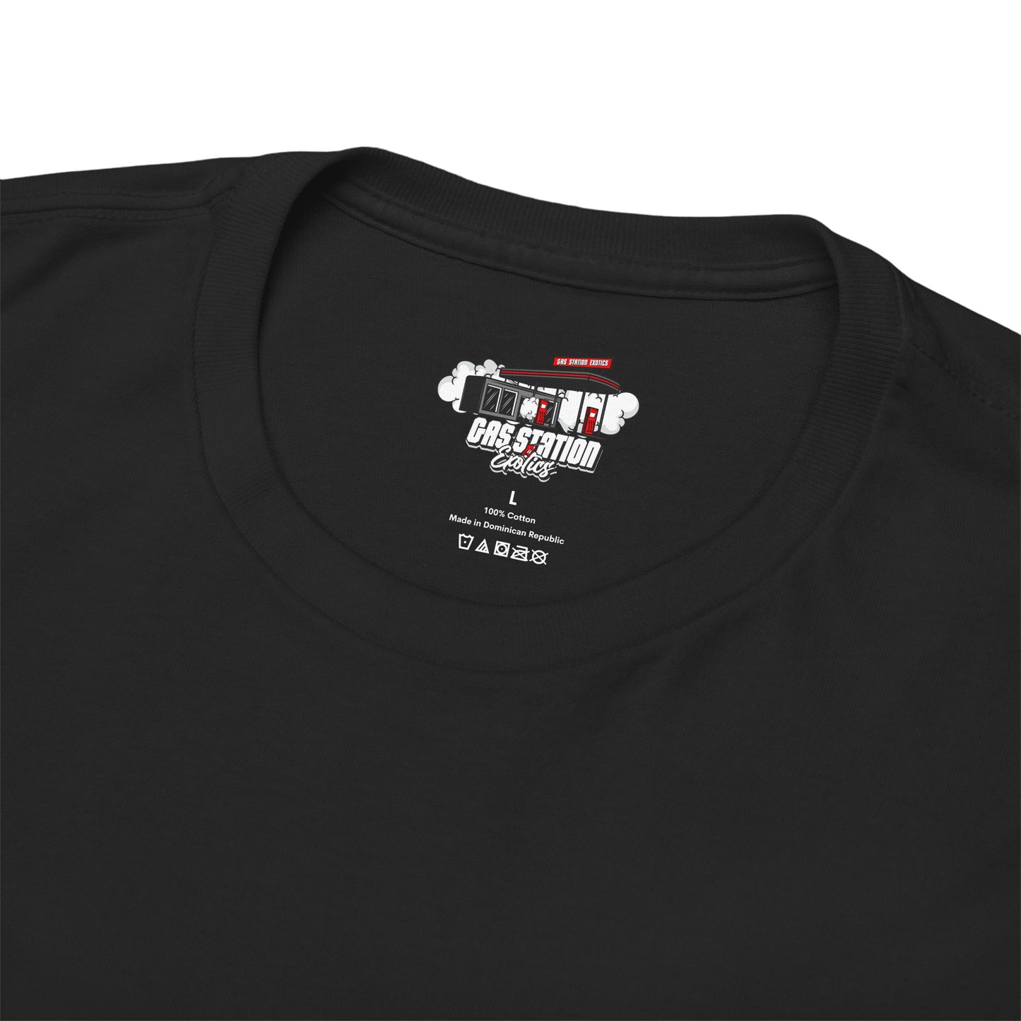 Never Running On Empty Gas Station Brand Tee