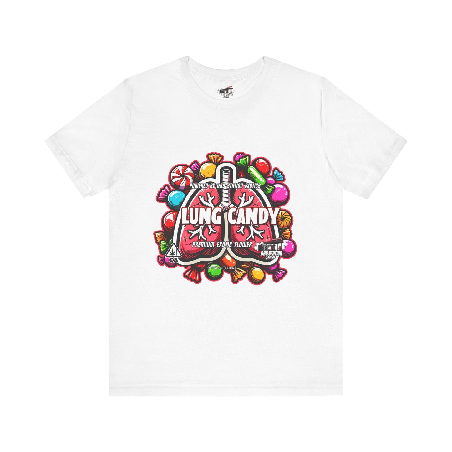 Lung Candy Fun Unisex Tee - Sweet Treat Vibes for Candy Lovers