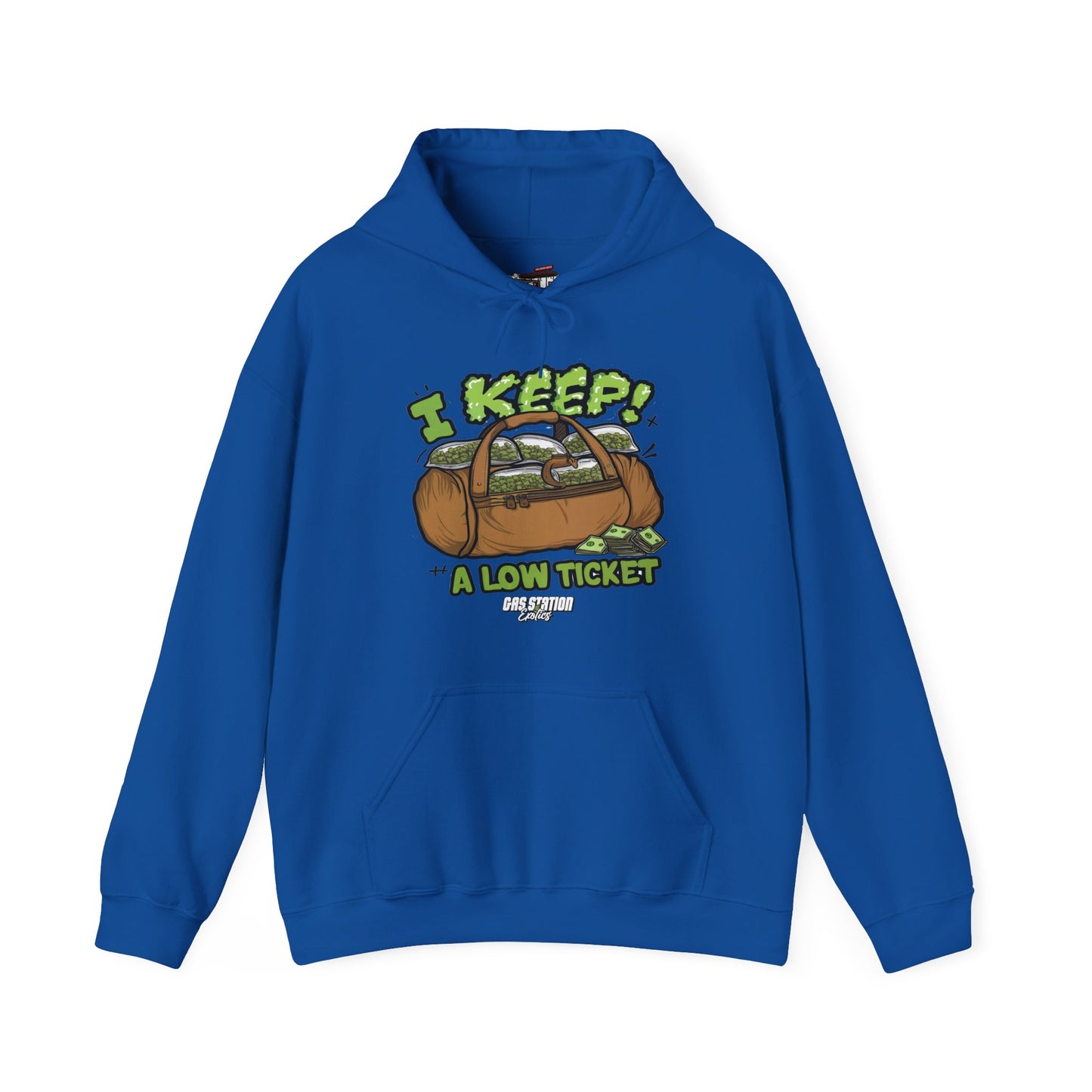 "Low Ticket" Gas Station Hooded Sweatshirt